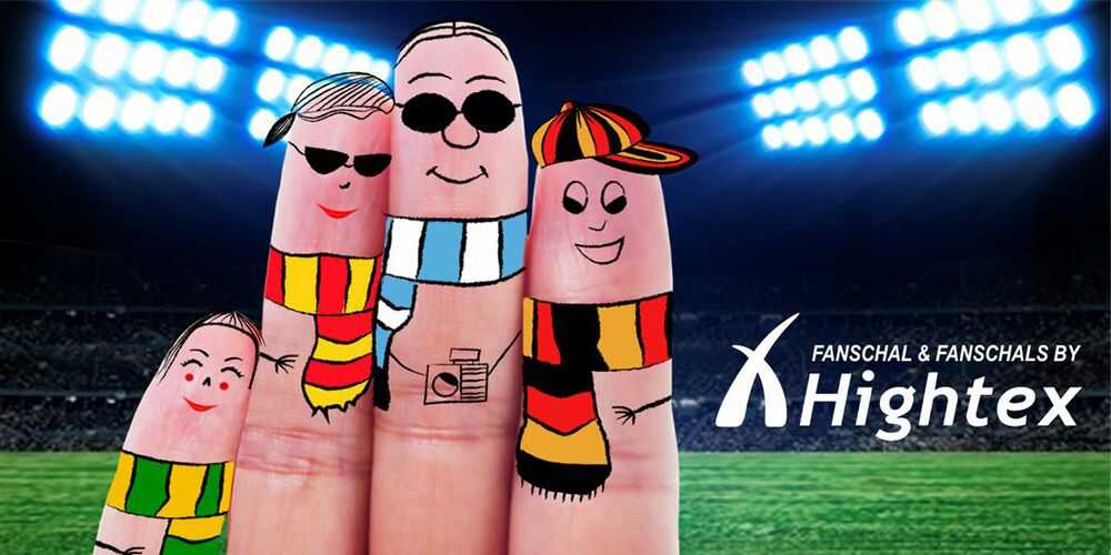 Motto Karneval Schal kaufen vom Fanschal Hersteller - Fanschalstrickerei